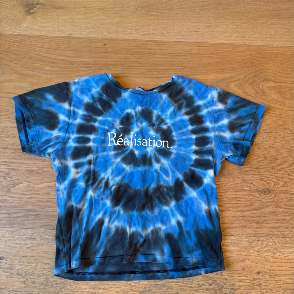 Realisation Par Kids Spiral Blue Tee